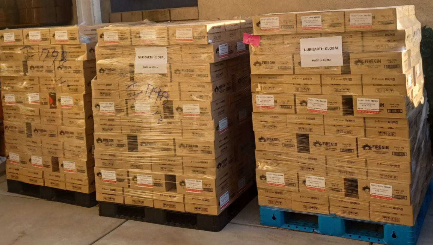 FIREGIN - PALLET = 120 Cases